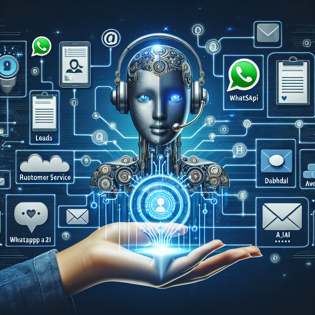 Como integrar atendimento por IA com canais como WhatsApp, e-mail e chat ao vivo