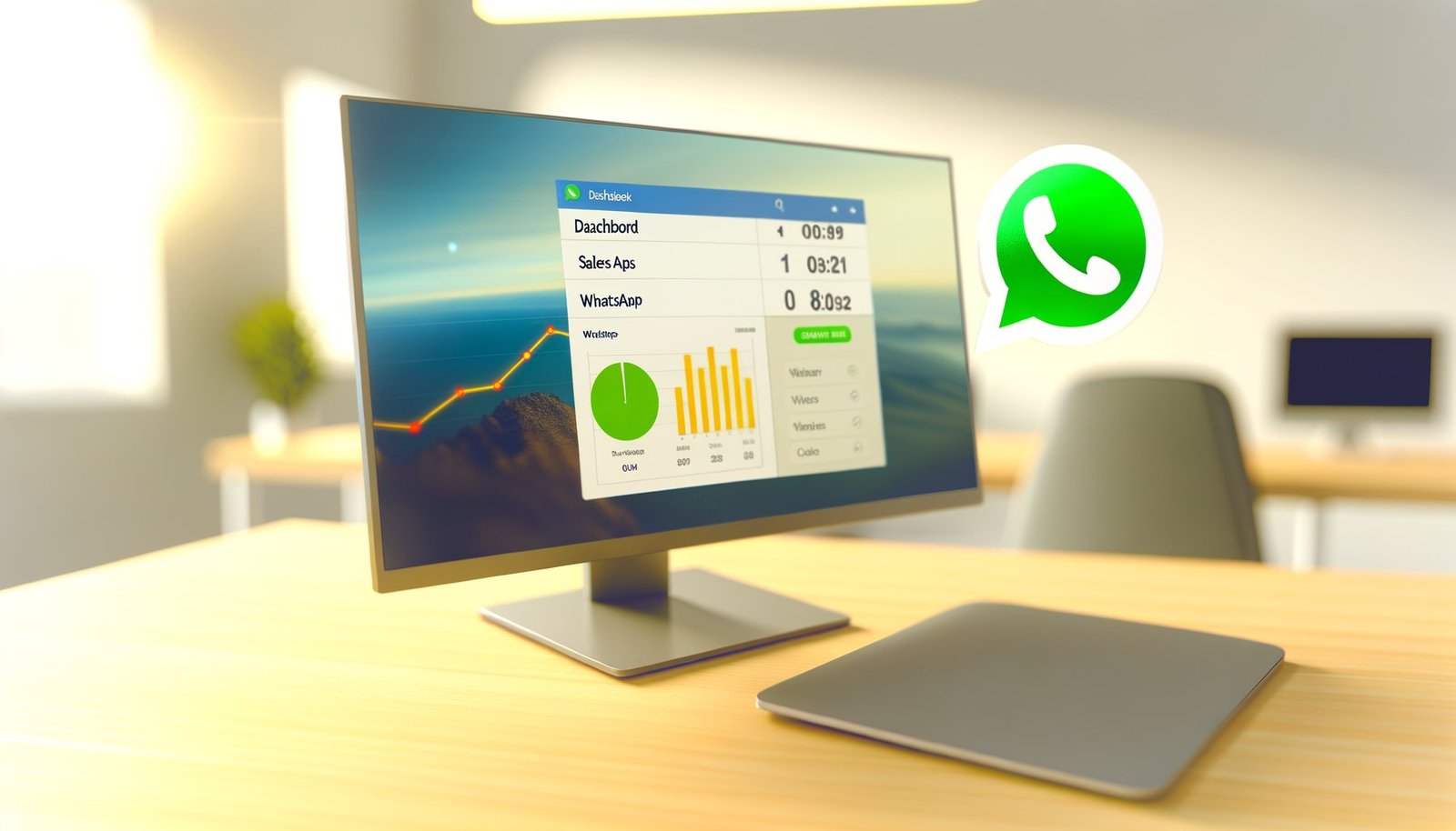 Como Monitorar Suas Métricas de Vendas Usando um Dashboard e WhatsApp Juntos